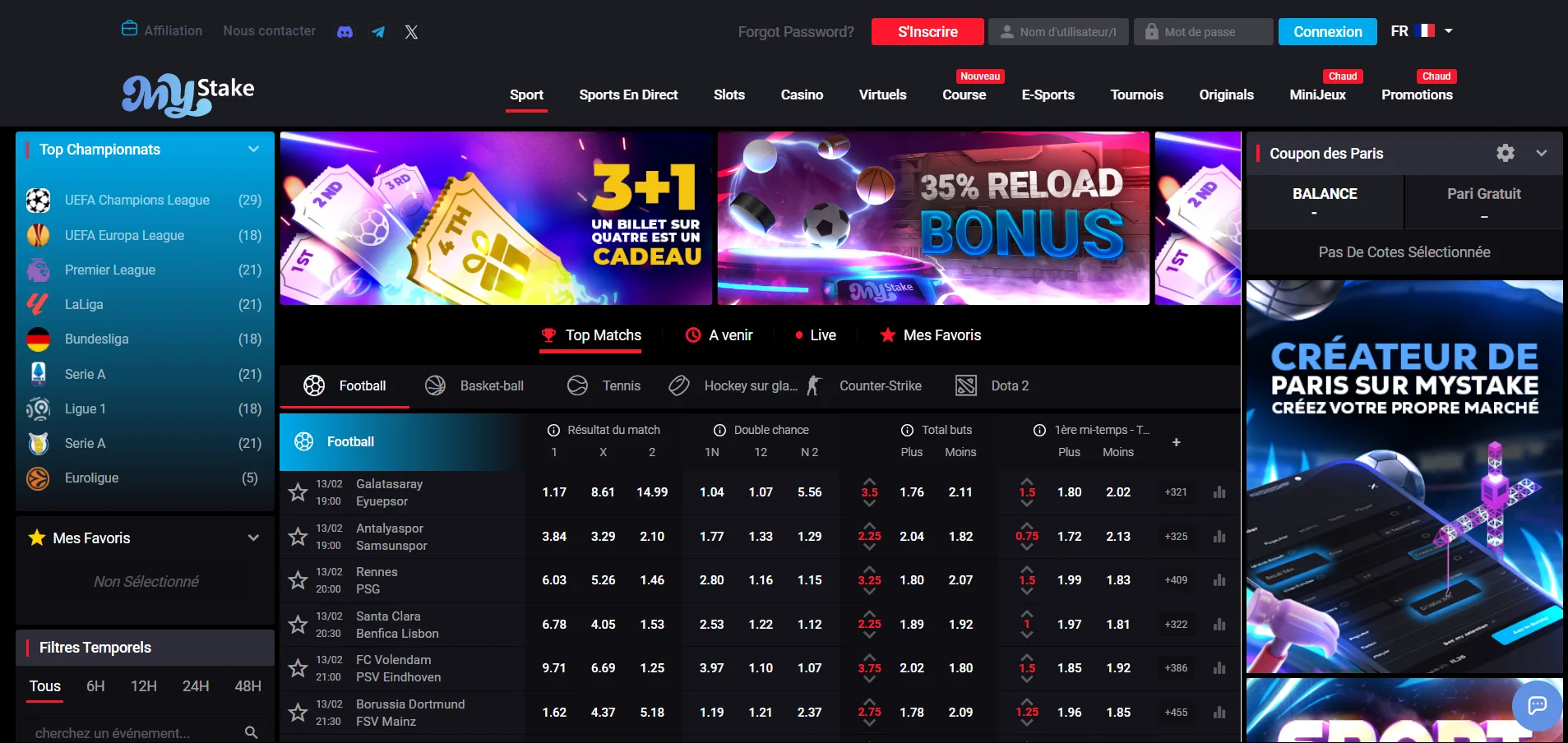 Mystake casino pari